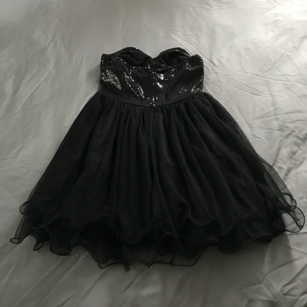 A black dress